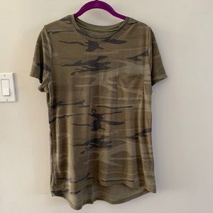 Camo graphic tee